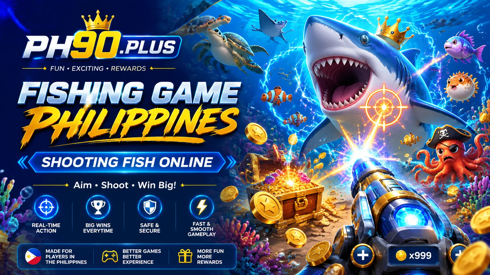 Fishing game interface sa mobile