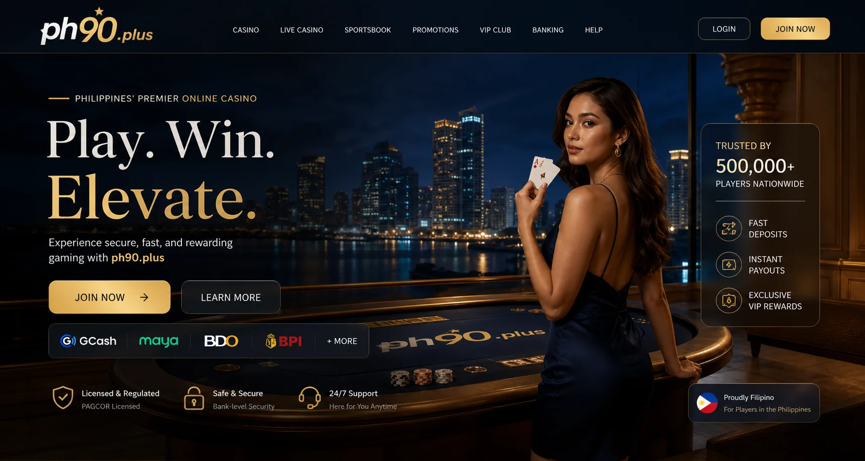 ph90.plus | Online Casino Philippines with GCash, Maya, BDO, BPI & More 54 ph90 home 3