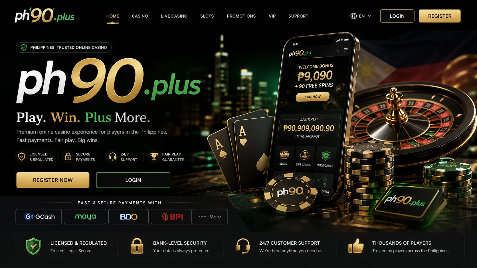 mobile gaming interface